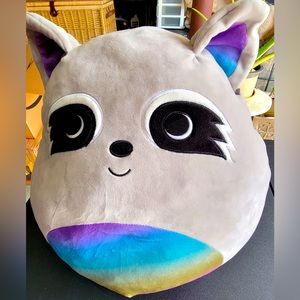 Rainbow Raccoon Squishmallow